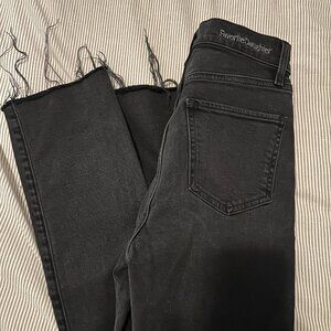 Favorite Daughter Black Skinny Jeans